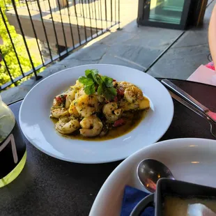 Shrimp and Polenta