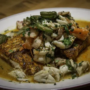 Grilled Texas Redfish Durango