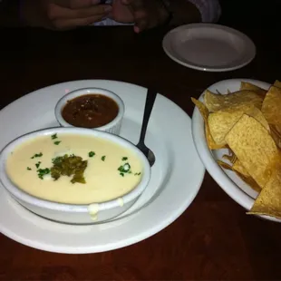 Green Chile White Queso