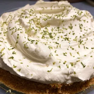 Coconut Key Lime Pie