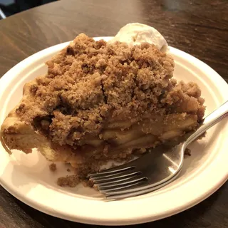 Dutch Apple Pie Slice