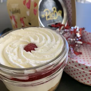 White Chocolate Raspberry Cutie Pie