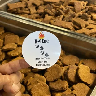 Homemade Smoked K-9Cue Treats