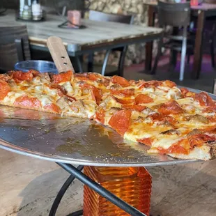 Pepperoni and Meatball Pizza