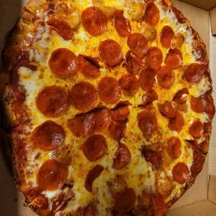 Pepperoni pizza