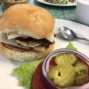 Grilled chicken sandwich