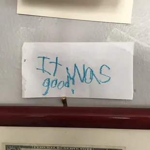 A comment