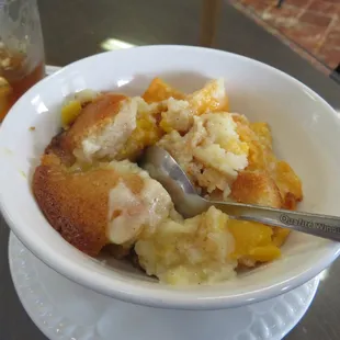 peach cobbler is just average