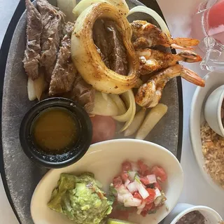 Shrimp Diablo Platter