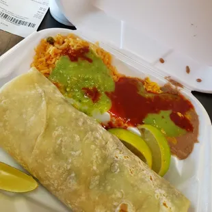 burritos and wraps, food