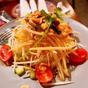 Papaya Salad - nahhhh, didn't like it at all