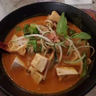 Curry Laksa Broth Soup