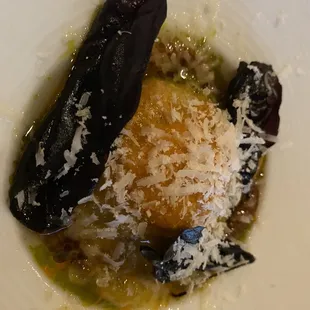 Lamb ravioli
