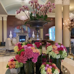 Lobby of the chateau