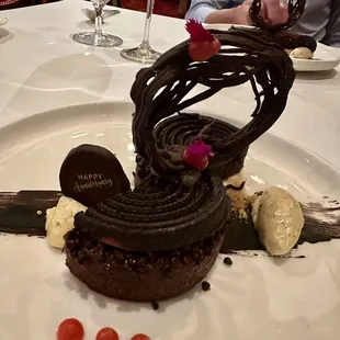 Anniversary dessert!