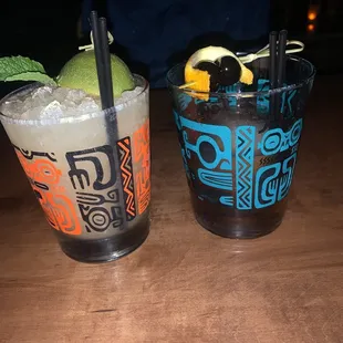 Mai Tai and Old Fashioned