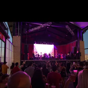 Stage for Selena tribute