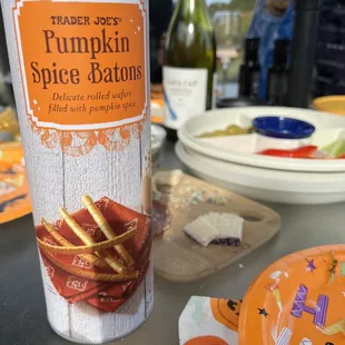 pumpkin spice buttons