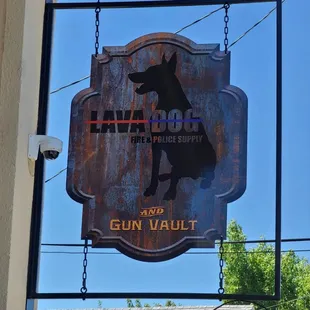 Find us on Main Street in Plymouth! Online at www.lavadogfireandpolicesupply.com