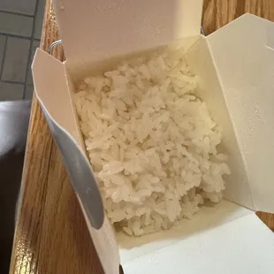 Side of White Rice