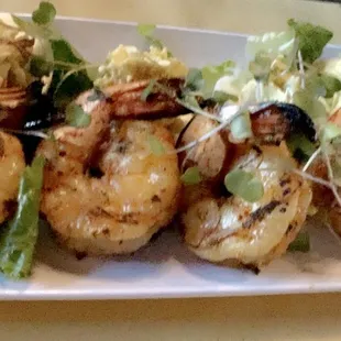 Deviled Eggs w/Grilled Shrimp