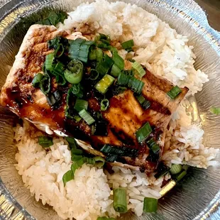 Grilled Wild Salmon Bowl