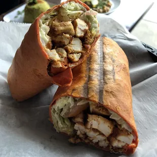 Grilled Chicken lavash wrap