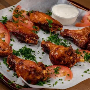 food, bbq wings, fried chicken wings, chicken wings and fried chicken, poultry, chicken wings, chicken, bbq chicken, fried chicken