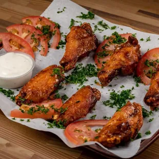 chicken wings and fried chicken, chicken, food, chicken wings, fried chicken wings, bbq chicken, poultry, bbq wings, fried chicken