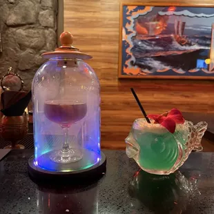 Smoked old fashioned &amp; finding dory