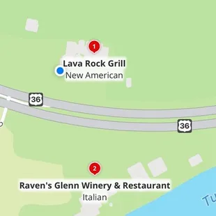 Bridal shop.  Train depot.  Chickens