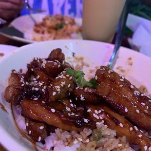 Teriyaki chicken bowl