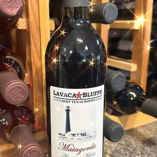Our most popular Matagorda, blackberry Merlot