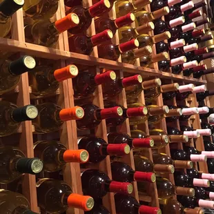Approximately 30 different wines to choose from!