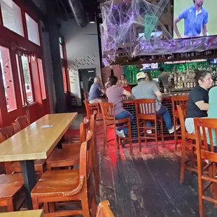 They sorta decorated the bar