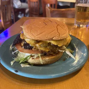 Double cheeseburger