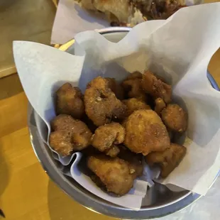 Cauliflower bites. So good