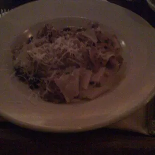 Pappardelle with Rabbit Ragout (very bland)