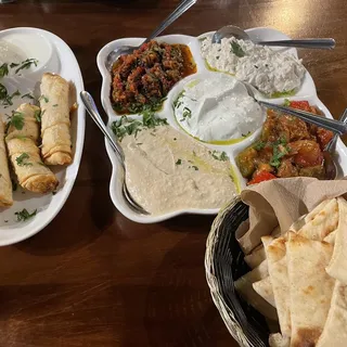 Cold Meze Sampler Plate