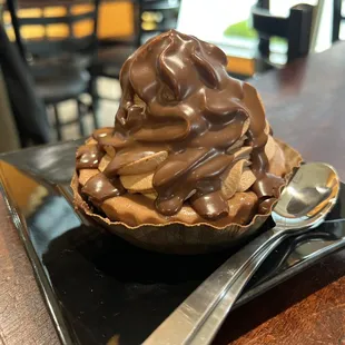 Chocolate mousse cheesecake