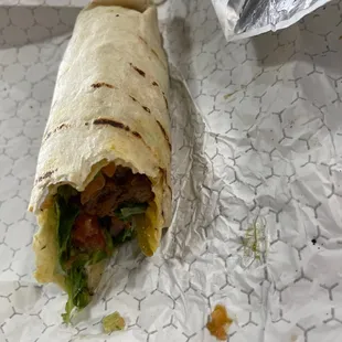 Steak Chenjeh Kebab Wrap