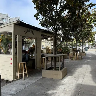 Outdoor seating