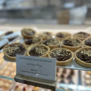 Crostatina alla Nutella tart