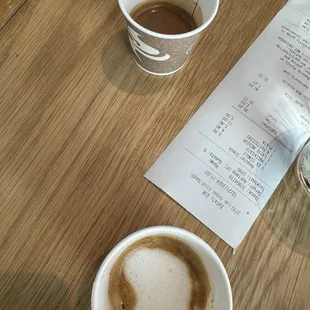 Latte Macchiato Espresso Shot Bottom