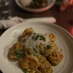Laveau Pasta with shrimp
