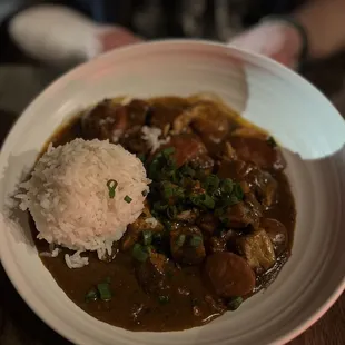 Etouffee with chicken