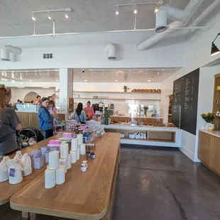 Interior when you walk in