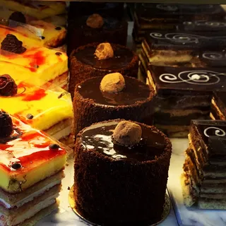 Raspberry Opera Dessert