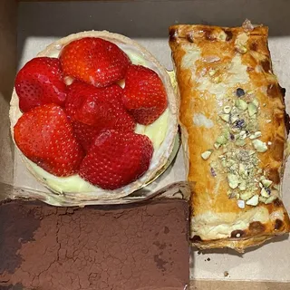 Frangipane Tart-Peach