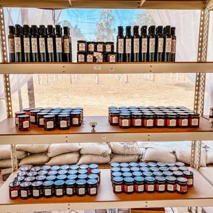 Honeys, Jams, Olive Oils and Balsamic Vinegars